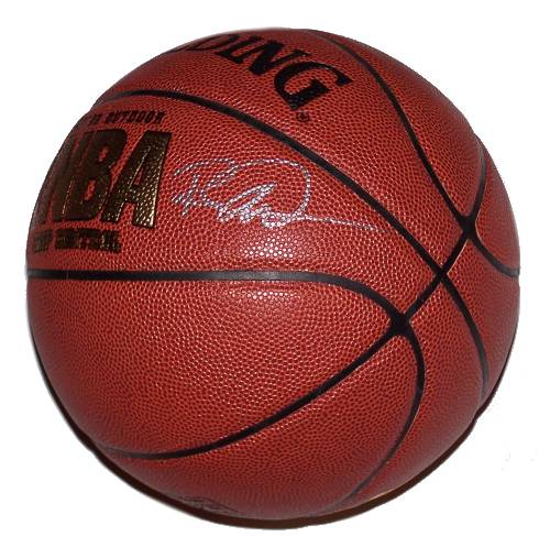 Ron Artest Autographed Basketball