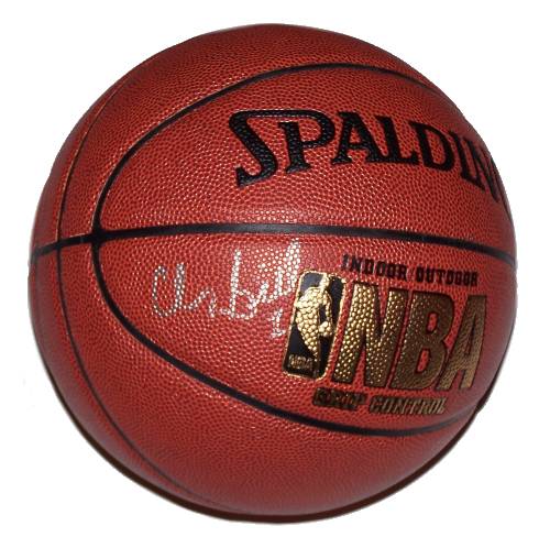 Chauncey Billups Autographed Basketball