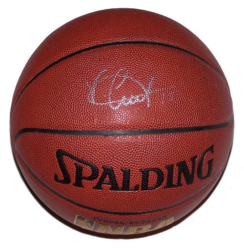 Vince Carter Autographed Basketball
