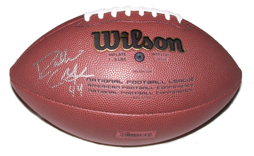 Dallas Clark Autographed Football