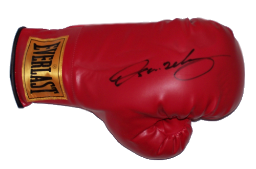Oscar De La Hoya Autographed glove