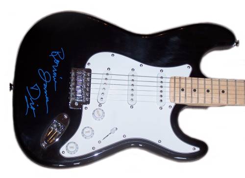 Ronnie James Dio Autographed Guitar