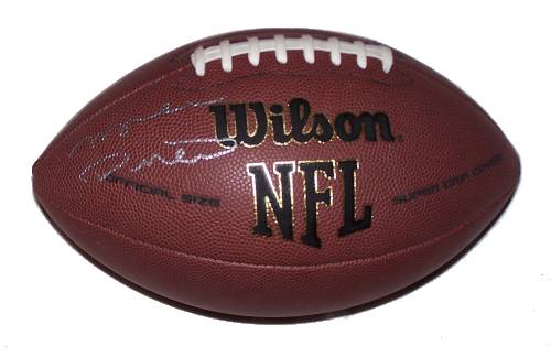 Mike Ditka Autographed Football