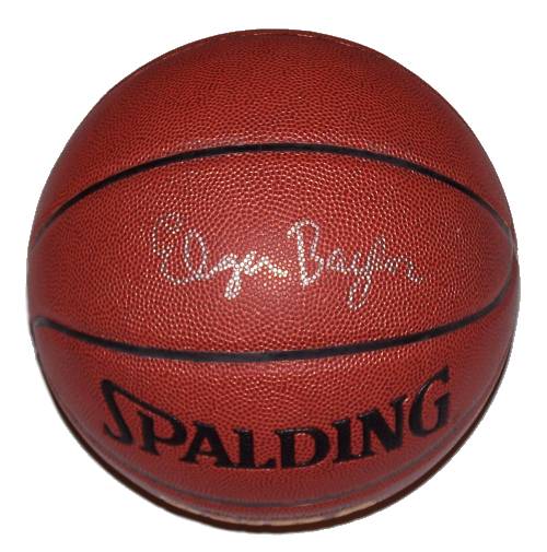 Elgin Baylor Autographed Basketball