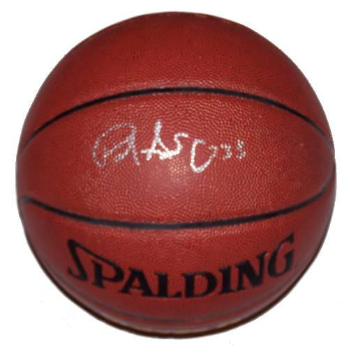 Patrick Ewing Autographed Basketball