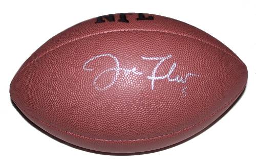Joe Flacco Autographed Football