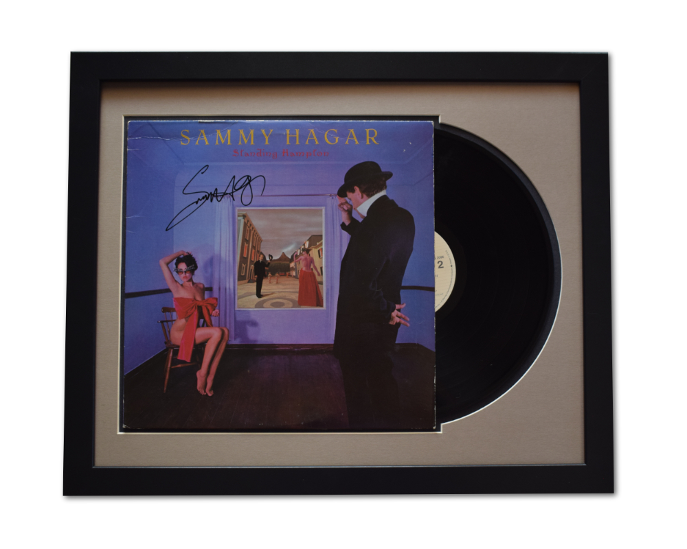 sammy hagar signed vinyl album