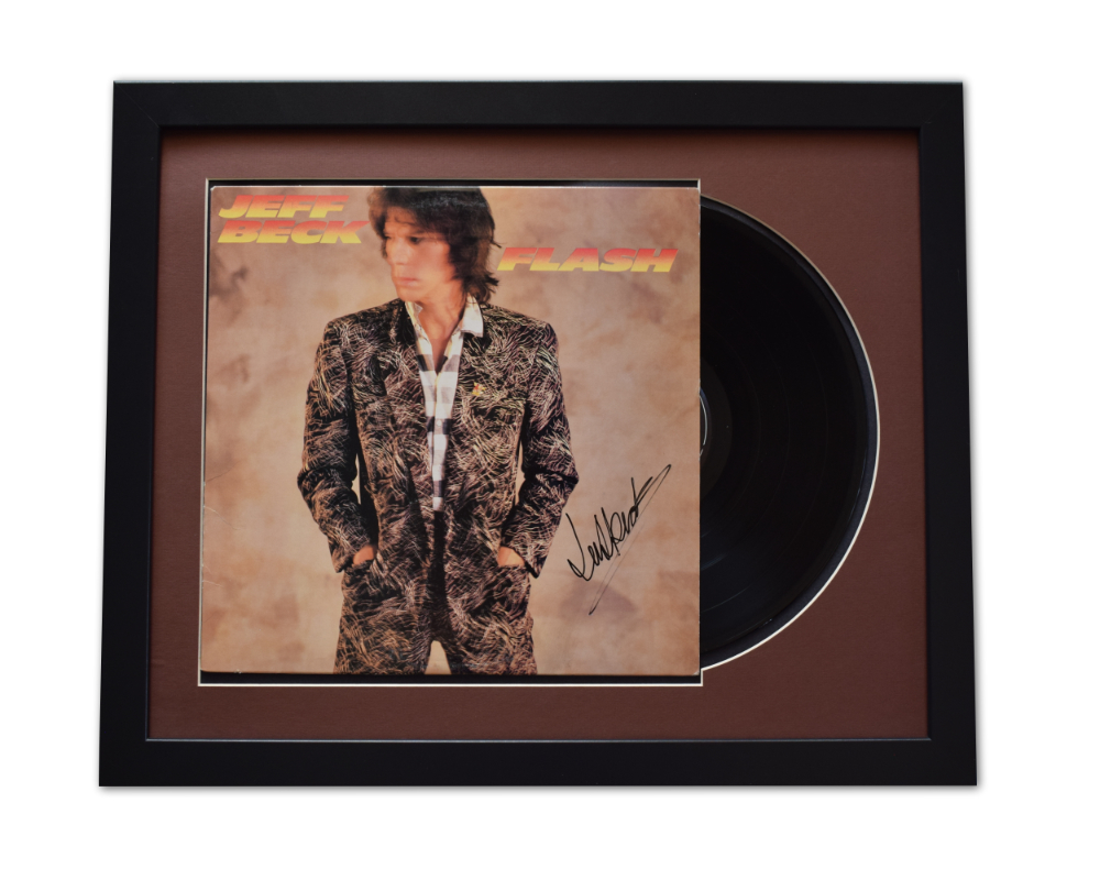 jeff beck signed vinyl album