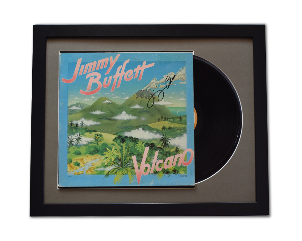jimmy buffett signed vinyl album