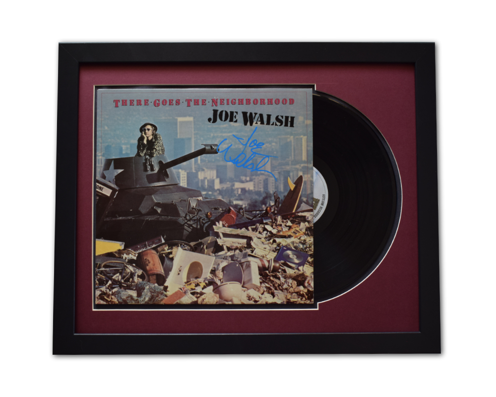 joe walsh signed vinyl album