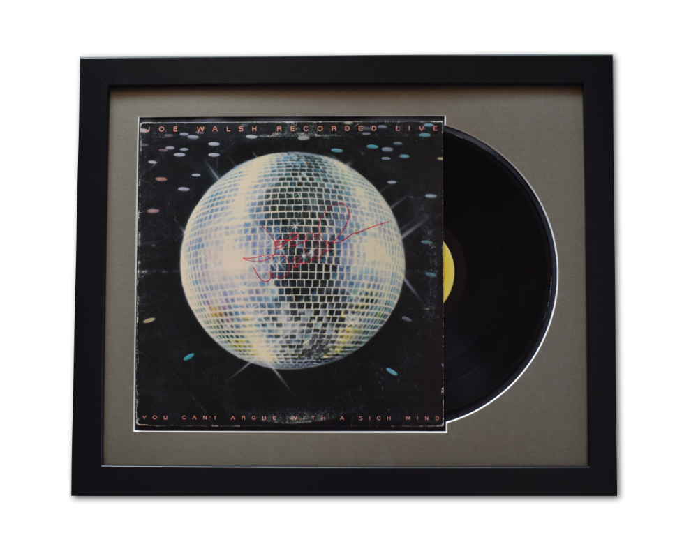 joe walsh signed vinyl album
