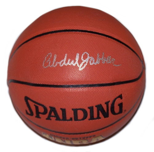 Kareem Abdul-Jabbar Autographed Basketball