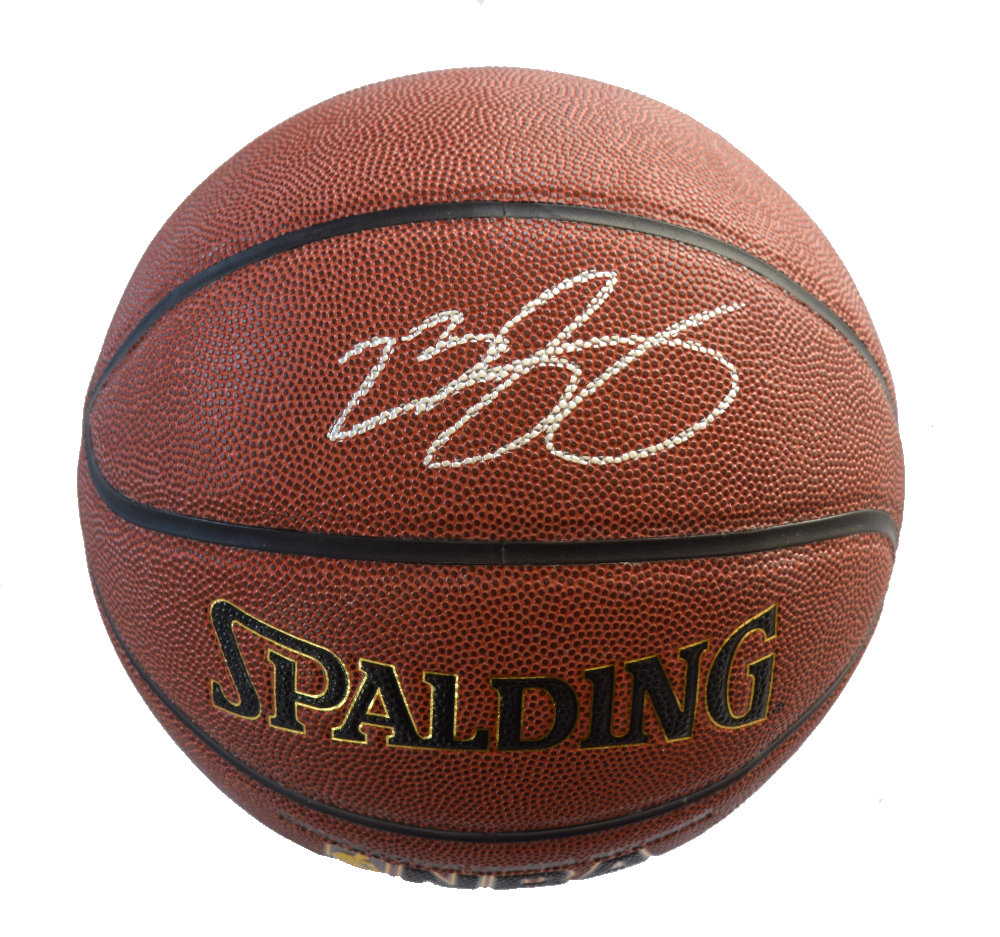 Lebron James Autographed Basketball