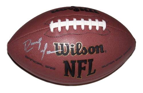 Randy Moss Autographed Football