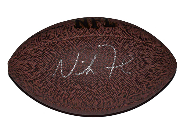 Nick Foles Autographed Football