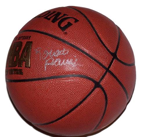 Robert Parish Autographed Basketball