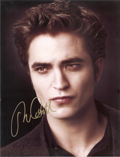 Twilight Robert Pattinson Autographed Photo