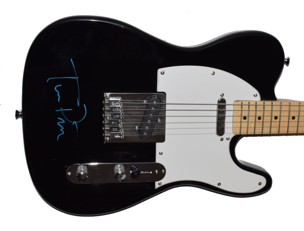 tom petty signed guitar