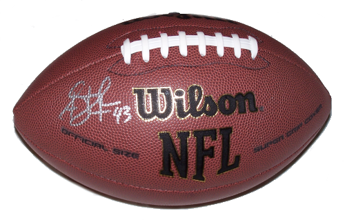 Troy Polamalu Autographed Football