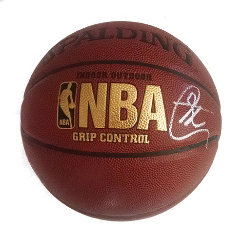 Stephen Curry Autographed Basketball