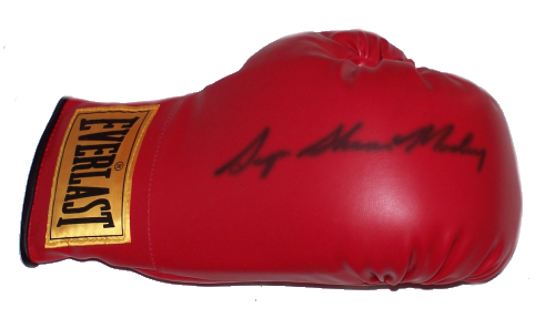 Sugar Ray Leonard Autographed Boxing Glove