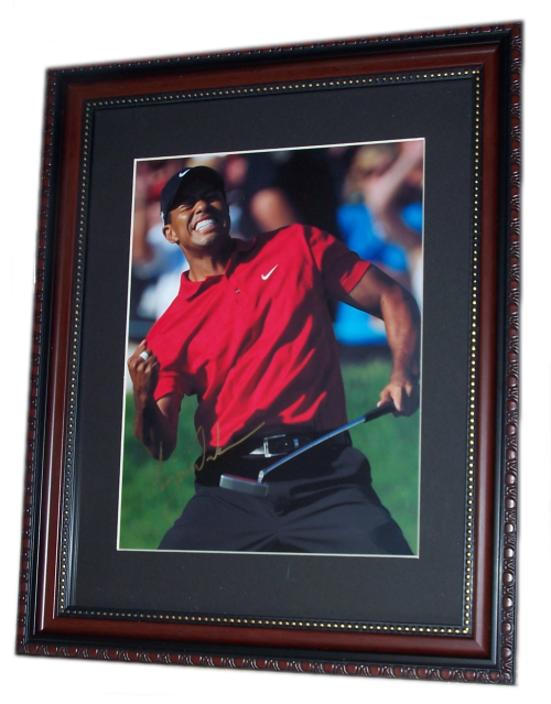 Tiger Woods Autographed Photo
