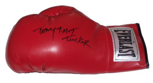 Tony Tucker Autographed Boxing Glove