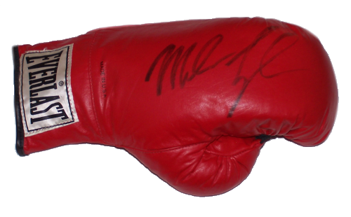 Mike Tyson Autographed Boxing Glove