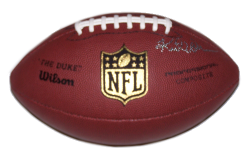 Kurt Warner Autographed Football