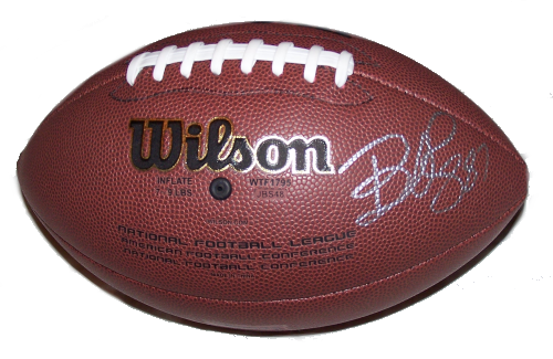 Reggie Wayne Autographed Football