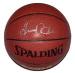 grant hill signed basketball