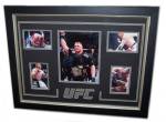 brock lesnar signed photo