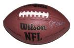 joe montana signed guitar