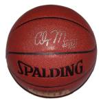 alonzo mourning signed basketball