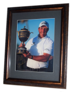phil mickelson signed photo