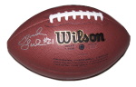 bob sanders signed football