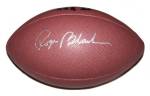 roger staubach signed football