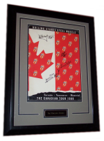 rolling stones signed tour book