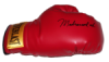 muhammad ali signed boxing glove