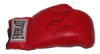 lennox lewis signed boxing glove