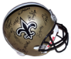 New Orleans Saints Autographed Football Helmet